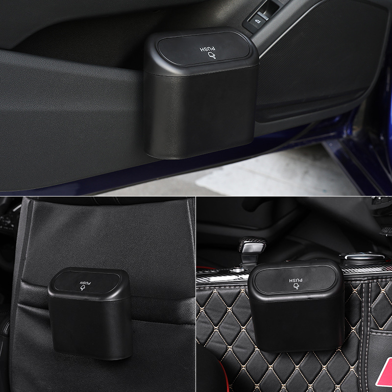 奔驰C级S级E级E300L/C200L/GLA/GLC260改装内饰用品车载垃圾袋/桶