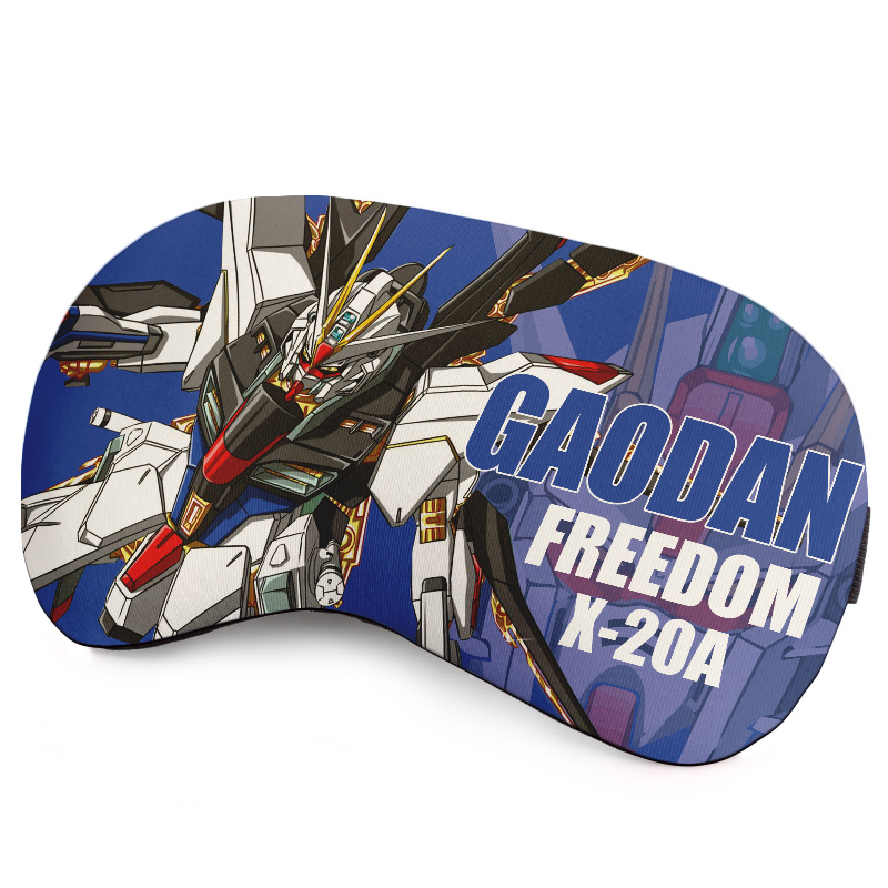 高达周边学生遮光睡眠眼罩冷热两用缓解疲劳护眼专用卡通可爱眼罩