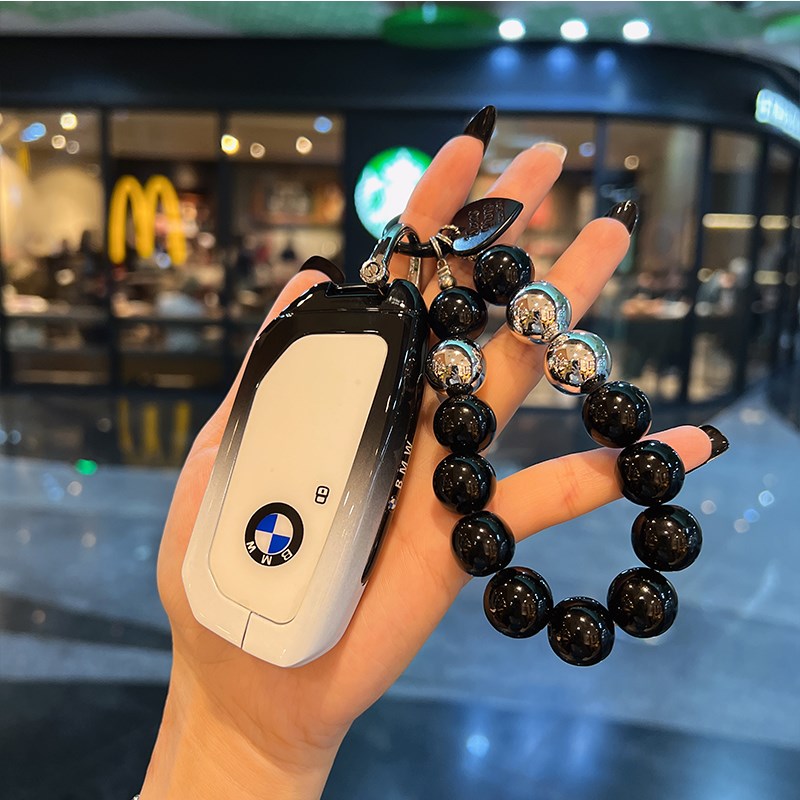 适用于宝马钥匙套23款X1X7X5L新5系7系735li/iX/i7X6女iX1扣740壳