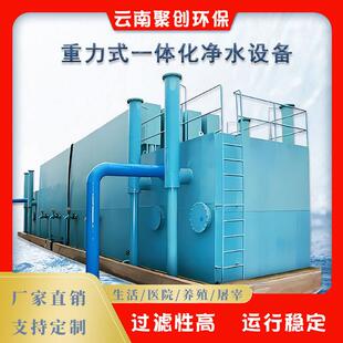 一体化净水设备重力式净水器农村集中用水工业水过滤器直饮水超滤