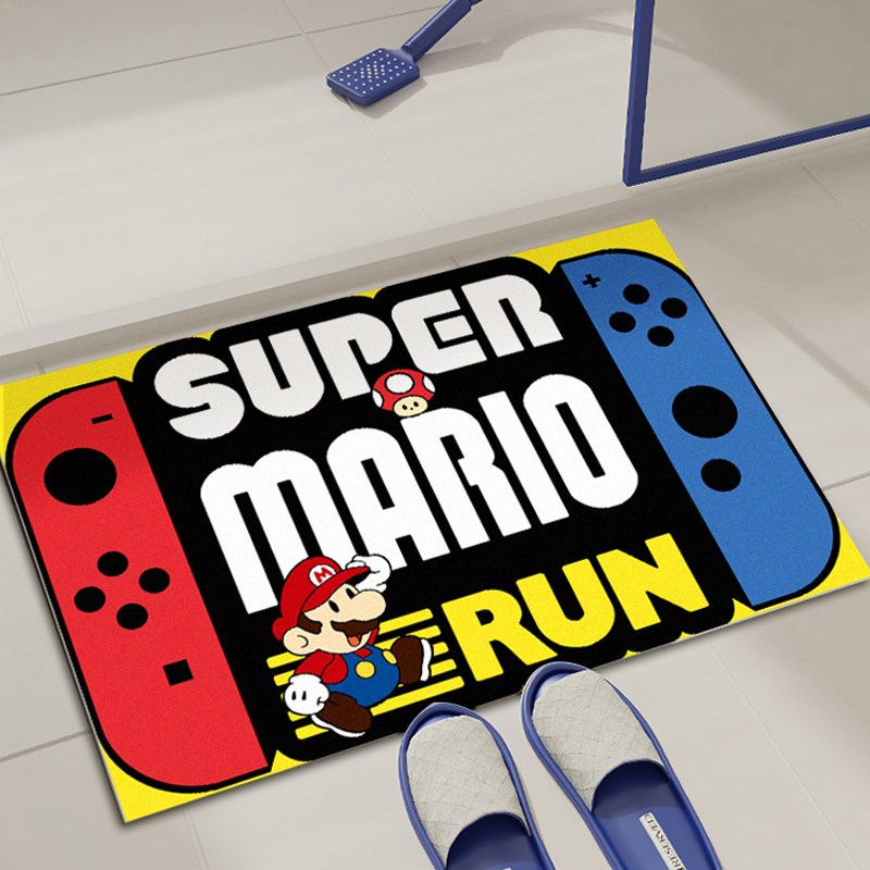 卡通软硅藻泥浴室吸水地垫卫生间门口防滑脚垫洗手间门垫厕所地毯