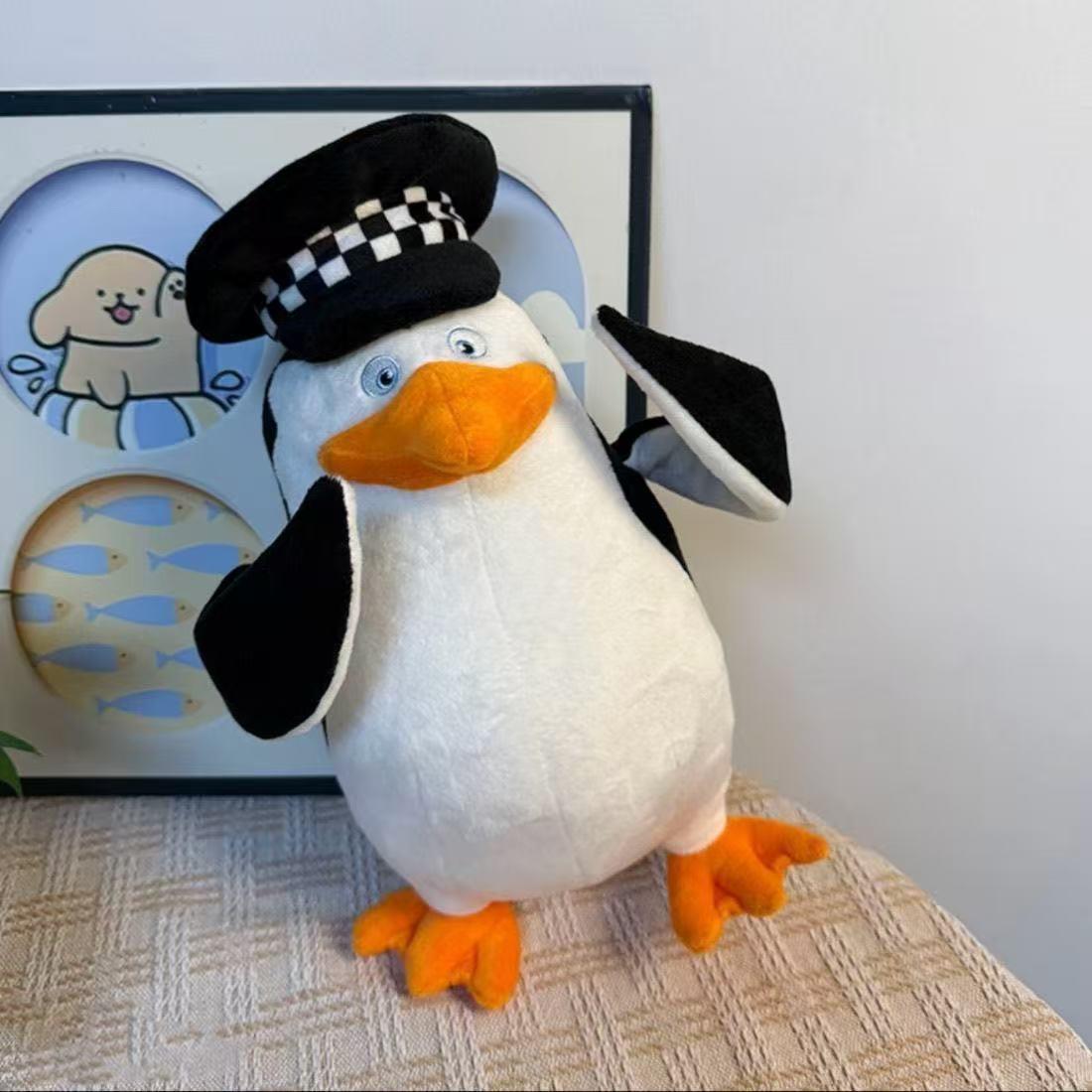 高雅人士企鹅玩偶可爱表情包毛绒玩具公仔送女生闺蜜圣诞节礼物
