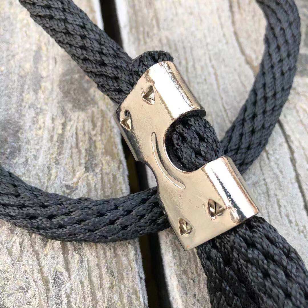 狗狗牵引带马犬东德德牧大型犬遛狗绳宠物家用牵引绳狗不锈钢配件