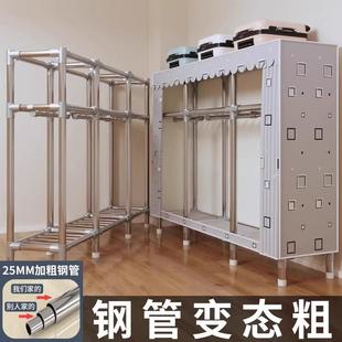 衣柜卧室家用新款 收纳结实加粗加厚简易衣柜 2024爆款 出租房用组装