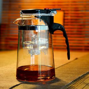 茶具 飘逸杯防爆可拆洗功夫泡茶壶家用冲茶器过滤内胆玻璃茶壶套装
