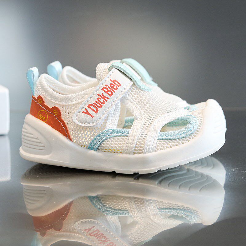 夏季新款宝宝学步鞋13-4岁透气网面男女幼童凉鞋防滑软底婴儿鞋