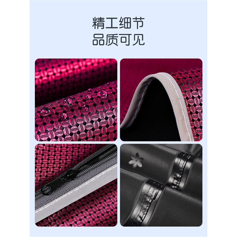 三人款摩托电动车雨衣双人母子亲子滑链加大加厚三头2人3人雨披