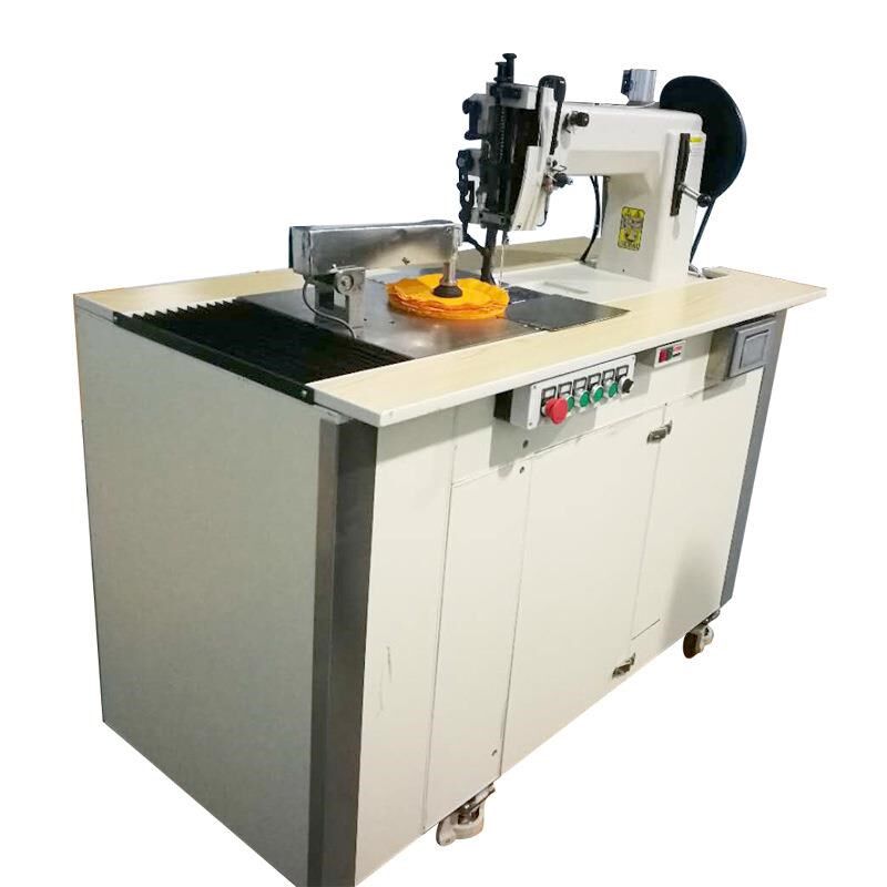 全自动抛光轮缝纫机白布轮珍珠布轮圆圈缝纫机抛光轮