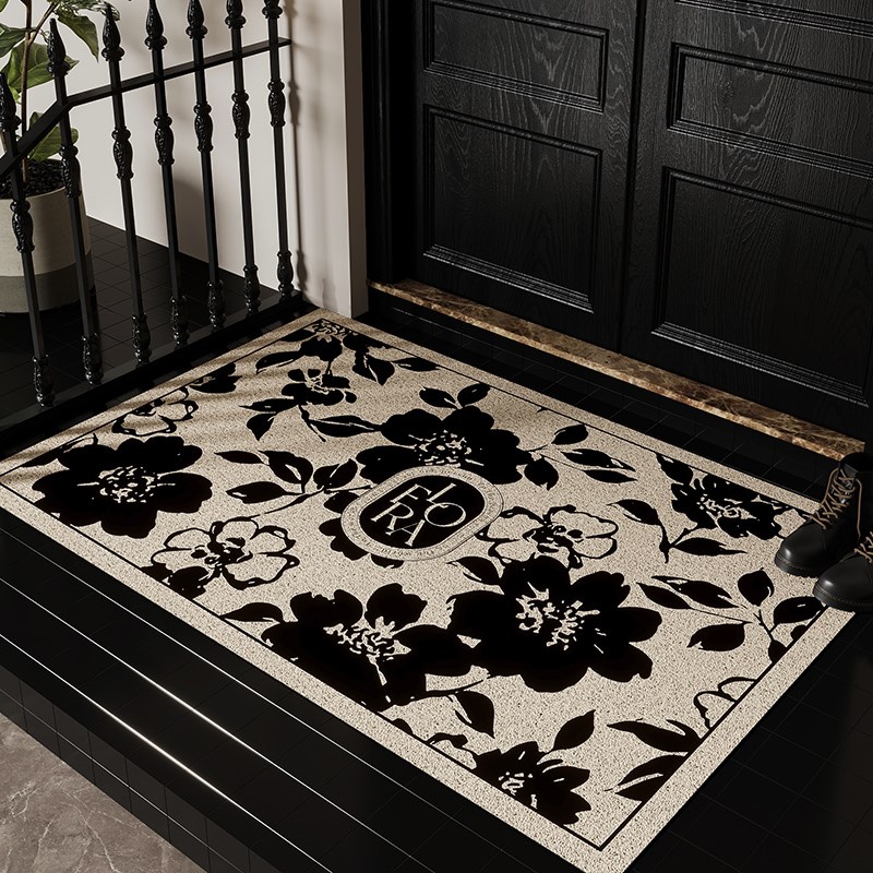 中古入户地垫丝圈加厚耐脏门口玄关脚垫高级感可裁剪进户门垫