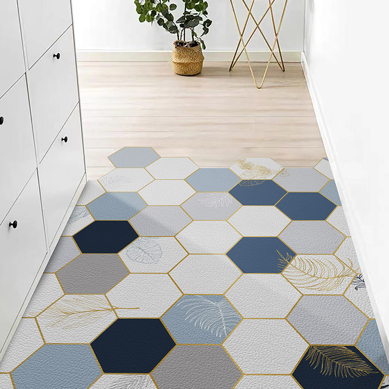 入户门皮革地垫进门门口家用脚垫门外可擦免洗pvc门垫可裁剪地毯