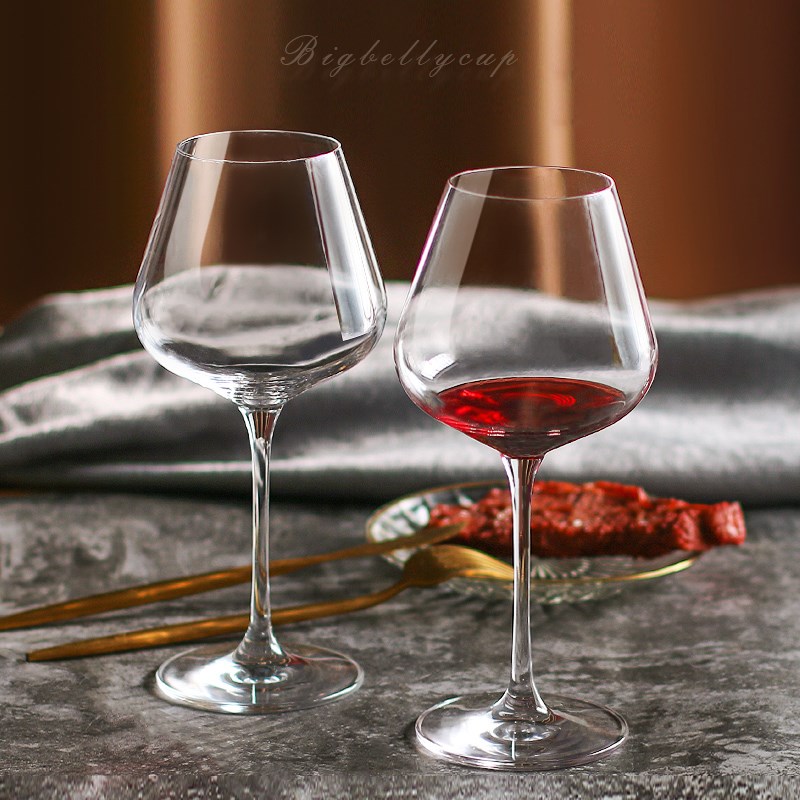 高档水晶玻璃高脚杯红酒杯套装家用葡萄酒杯子欧式酒具醒酒器创意