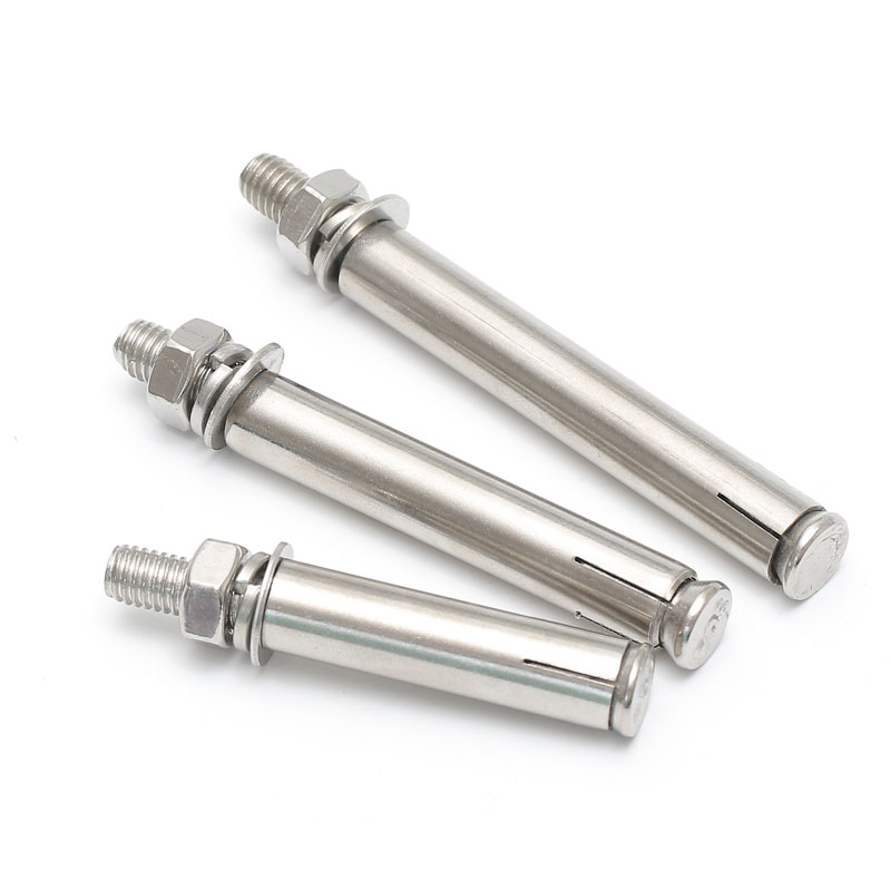 304不锈钢膨胀螺丝/拉爆螺杆/加长膨胀螺栓/爆炸螺丝M6M8M10M12mm