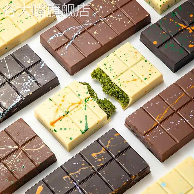 迪拜巧克力fix开 心果酱面 面包丝夹心风味手工千丝酥纯可可脂旗