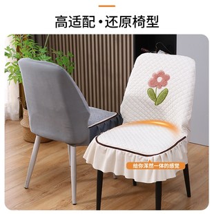 网红家用坐垫餐椅餐桌四季 椅子套罩新款 通用万能一体凳子座椅套罩