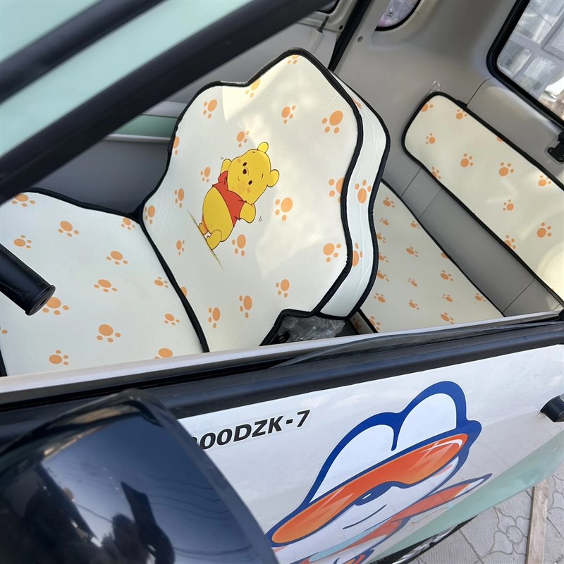 盛昊 F3plus电动三轮车电动车座套坐垫套座椅套专车加厚防滑