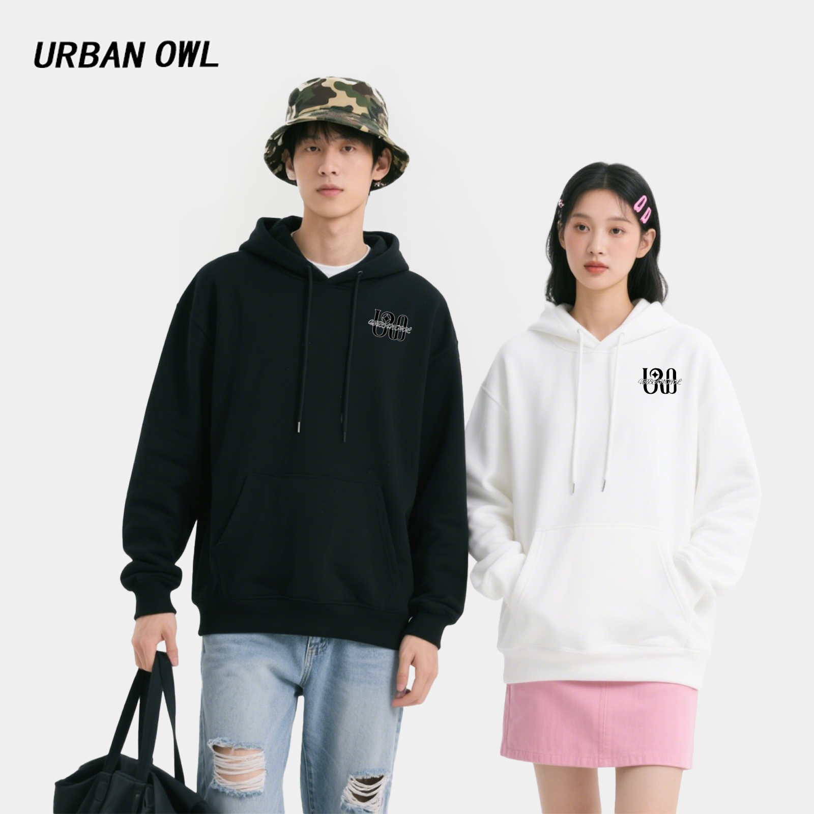 2025秋冬潮牌卫衣宽松圆领字母长袖男女情侣美式休闲上衣