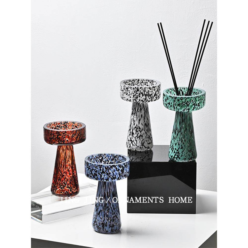 现代轻奢酒店客房床头柜高档散香器摆件小众手工玻璃无火香薰饰品,家居饰品,散香器,淘宝优惠券,粉丝福利购,淘宝优惠卷