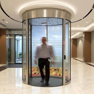 银行金库AB门闸机高安全性防尾随联动互锁门出入口控制