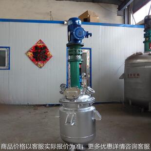源头厂家小型反应釜化工实验室搅拌反应罐双速电加热不锈钢反应釜