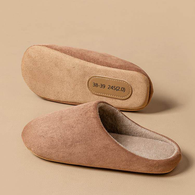 棉拖鞋女款2025新款冬日式静音防滑家居拖鞋女舒适室内轻便透气居