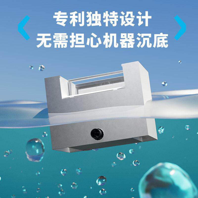 自动悬浮鱼池过滤撇渣器除油膜池水面杂物收集器鱼池爆氧设备