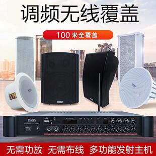 嵌入家用吊顶店铺专用超市背景 德国柏林之声音效吸顶音响功放套装