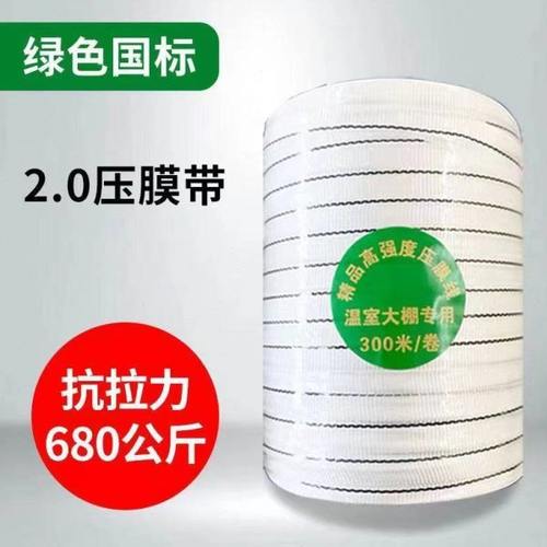 大棚压膜配件温室抗老化压膜线涤纶丝白色