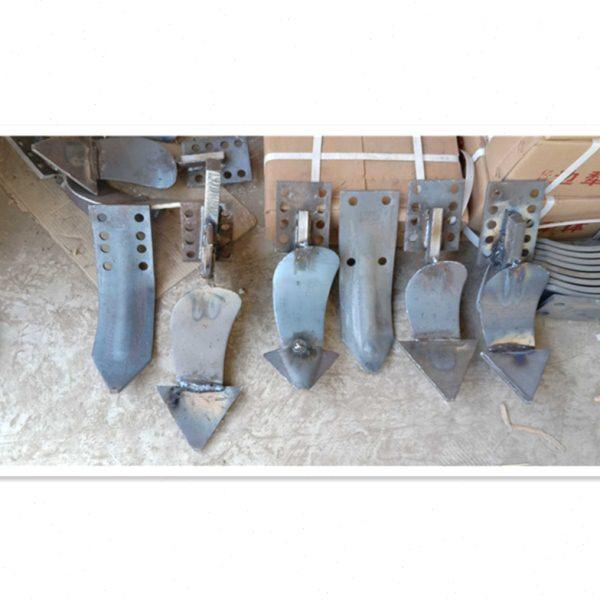 旋耕机中间小犁体犁尖加强超耐磨灭茬机钢板冲压一体犁铧边犁犁头