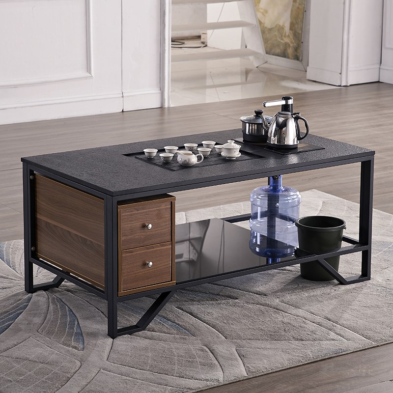 茶几简约现代小户j型茶台阳台泡茶小桌子新中式客厅家用茶桌 茶台