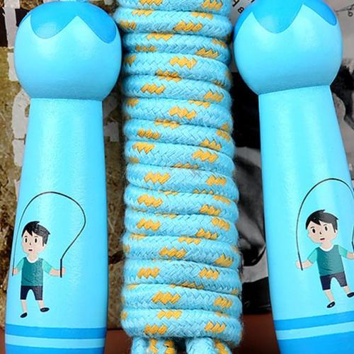 儿童跳绳小学生专用幼儿园初学一年级5岁4专业竞速比赛绳子可调节