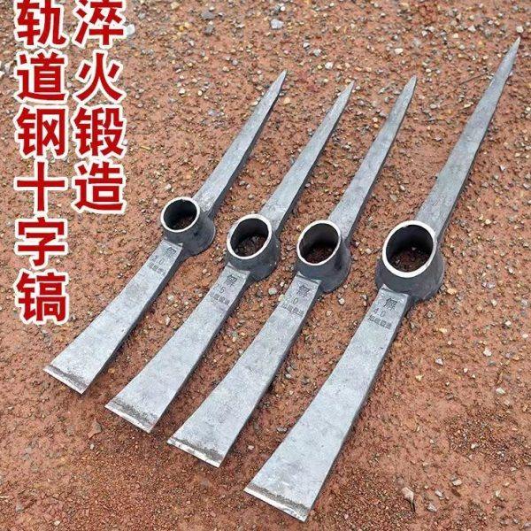 手工锻打镐锄镐头农用户外挖桩神器洋镐十字镐羊角锄头两用铁镐斧,农机/农具/农膜,镐,淘宝优惠券,粉丝福利购,淘宝优惠卷