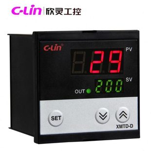 D3001 3002 3301 短壳 XMTD 改进型 数显温控仪表 Lin欣灵工控