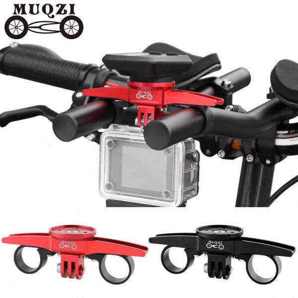 MUQZI公路自行车休息把TT铁三车把码表固定支架连接摄像底座