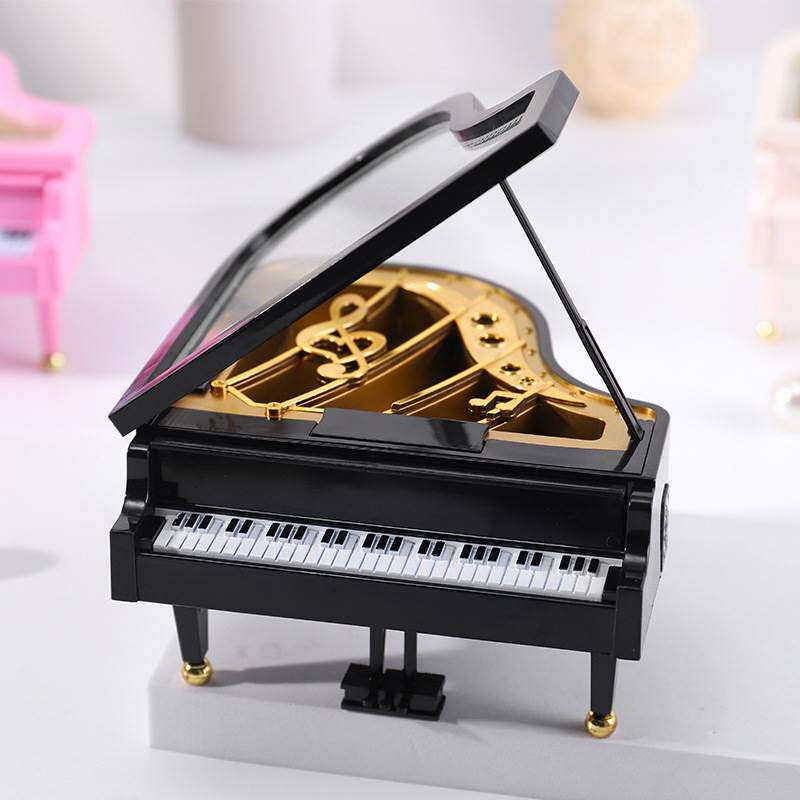 크리 에이 티브 피아노 뮤직 박스 보관 상자 간단한 학생 어린이 상금 뮤직 박스 피아노 가게 선물 공장