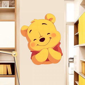 可爱小熊维尼小熊噗噗贴纸