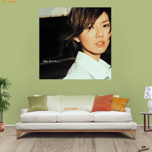 孙燕姿海报专辑贴墙贴画卧室宿舍装饰贴寝室背景布置正版周边贴纸