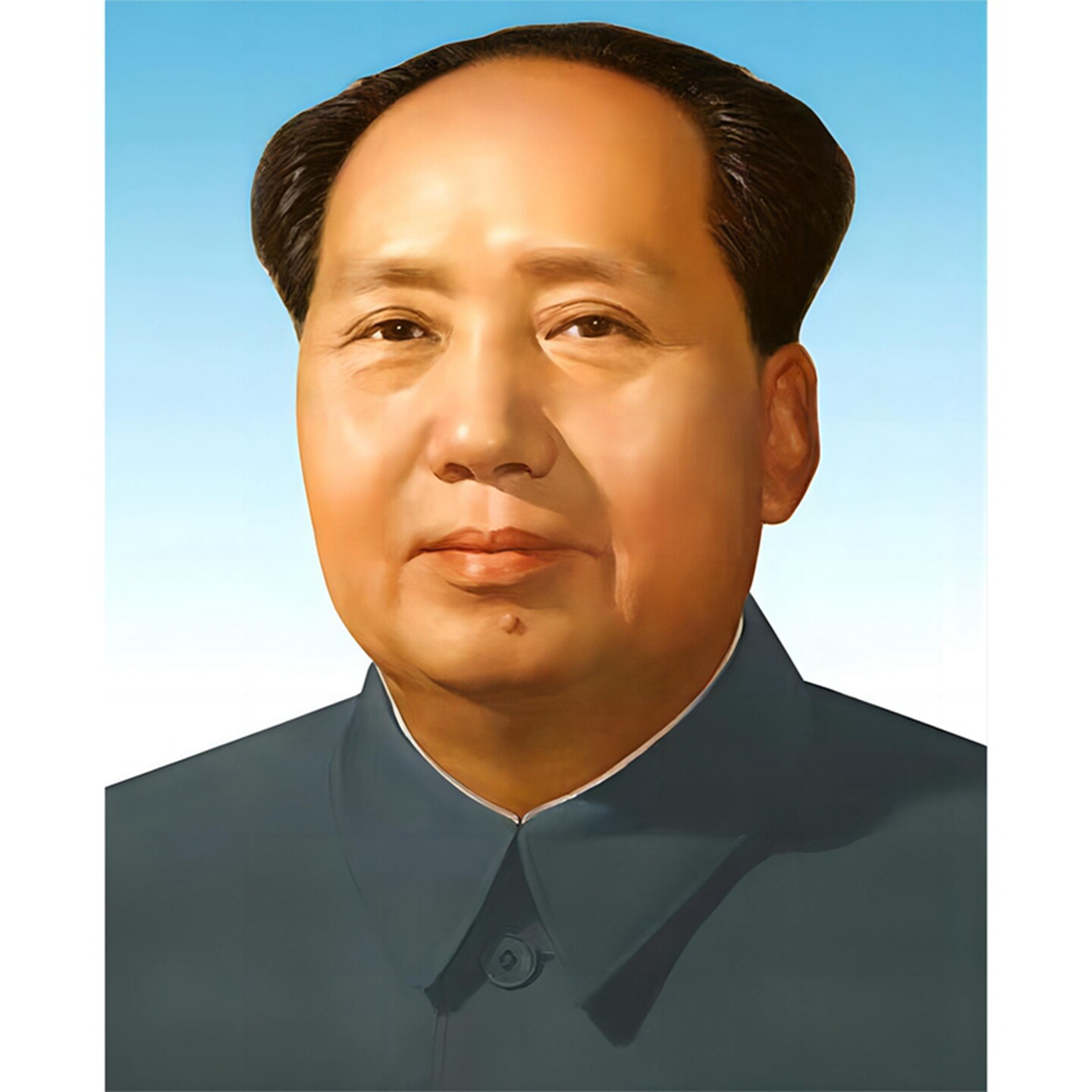 毛主席画像客厅中堂标准挂像高清