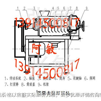【现货销售】猕猴桃双道打浆机 果蔬打浆过滤机