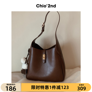 Chio’2nd 上班日常通勤包手提百搭单肩斜挎包 托特包包女2025新款