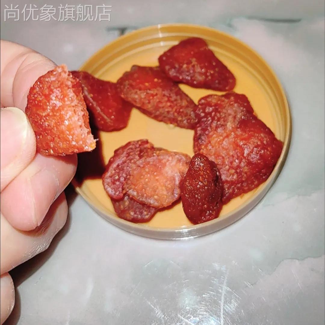 大颗粒草莓干网红水果干蜜饯好吃的办公室休闲零食小吃80g500g