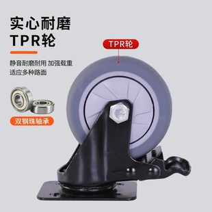 折叠小拖车搬运手推车平板车拉货手拉车家用便携行李车静音拉杆车