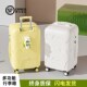 行李箱20寸小型可登机旅行拉杆密码 箱子2025新N款 女生高颜值28寸2
