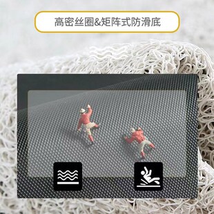 新款高级感入户门地垫家用玄关加厚丝圈脚垫大门口防滑可裁剪进门