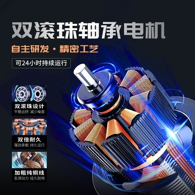 分体式管道风机酒店卫生间静音抽风机商业工业强力排气扇厨房