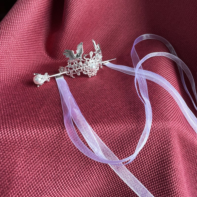 汉服发冠束发冠顶冠发簪套装古风影视同款古风头冠男女通用超仙