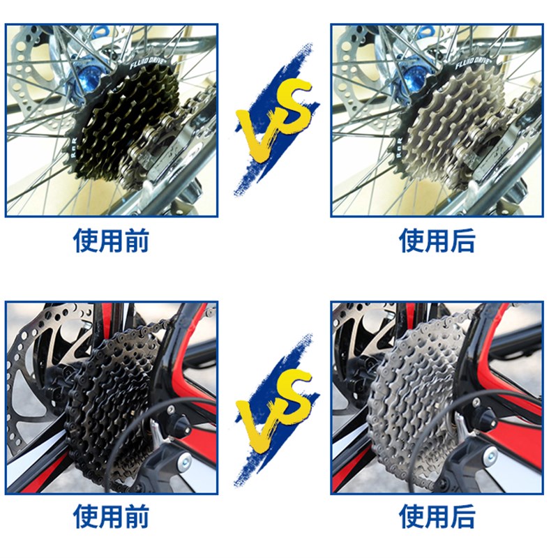 自行车润滑油山地车链条去污除锈剂保养套装清洁清洗剂单车链条油