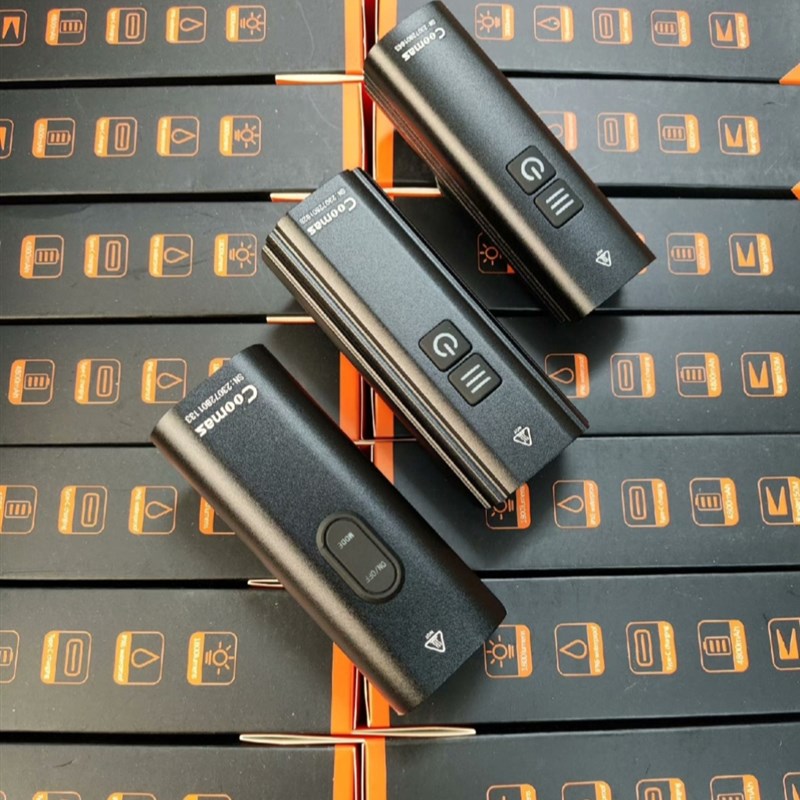 酷玛仕Coomas自行车灯前灯强光夜骑LED夜间骑行灯超亮可充电防雨