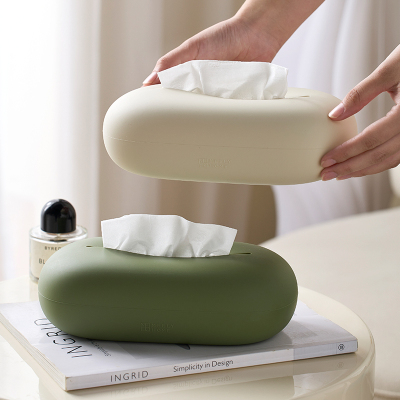 米立风物客厅装饰摆件纸巾盒卧室抽取式卫生纸盒高级感纸巾收纳盒