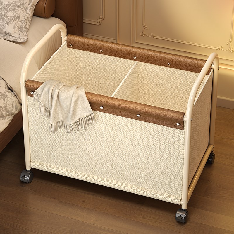 脏衣篓家用脏衣篮高颜值脏衣服收纳筐带轮分区脏衣筐大容量洗衣篮