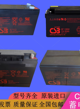 CSB蓄电池GP1272F2 GP12120 GP12170 GP12650 GP121000 GP12260